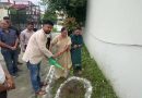 जनकपुरी एक्सटेंशन इंजीनियर  एन्क्लेव  में हरेला पर्व पर किया गया वृक्षारोपण