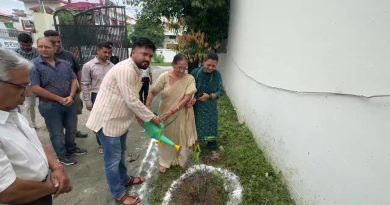 जनकपुरी एक्सटेंशन इंजीनियर  एन्क्लेव  में हरेला पर्व पर किया गया वृक्षारोपण
