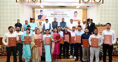 राज्य सरकार ने 9 हजार एकड़ से अधिक की सरकारी भूमि को अतिक्रमण से मुक्त कराया…..पुष्कर सिंह धामी