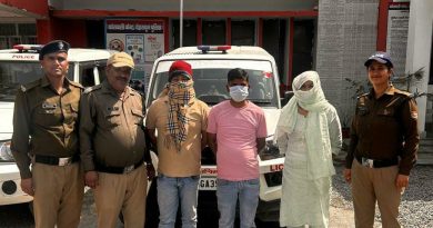 घर में अनैतिक देह व्यापार करवा रही महिला अभियुक्ता सहित 03 अभियुक्तों को पुलिस ने किया गिरफ्तार, 03 पीडिताओं को किया रेस्क्यू