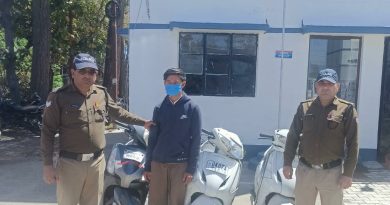बसंत विहार क्षेत्र में हुई वाहन चोरी की घटना का दून पुलिस ने किया खुलासा