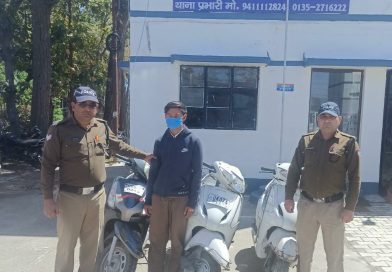 बसंत विहार क्षेत्र में हुई वाहन चोरी की घटना का दून पुलिस ने किया खुलासा