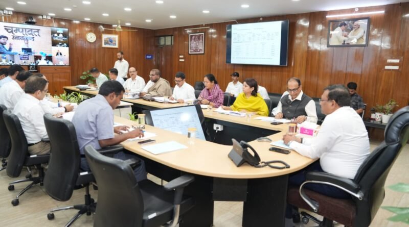 मुख्य सचिव ने पीएम पोषण की विस्तार से जानकारी ली