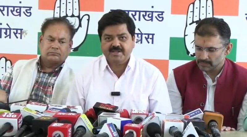 कांग्रेस प्रदेश अध्यक्ष गणेश गोदियाल ने भाजपा पर साधा निशाना