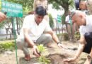 पुलिस लाईन तथा जनपद के समस्त थाना/ चौकियों पर वृहद स्तर पर फलदार व छायादार वृक्षों का किया गया वृक्षारोपण