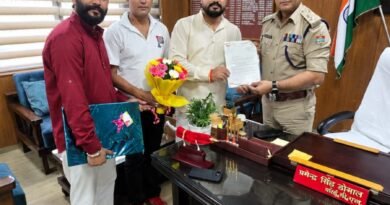 भारतीय जनता युवा मोर्चा ने एसएसपी देहरादून को सौंपा नशा मुक्ति अभियान संबंधी ज्ञापन