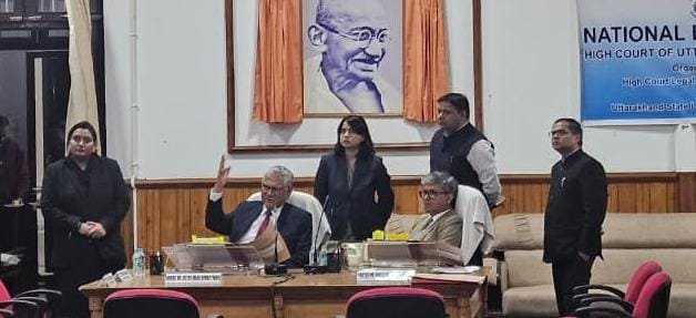 राष्ट्रीय लोक अदालत में अधिक से अधिक मामलों के समझौते के आधार पर निस्तारण पर जोर