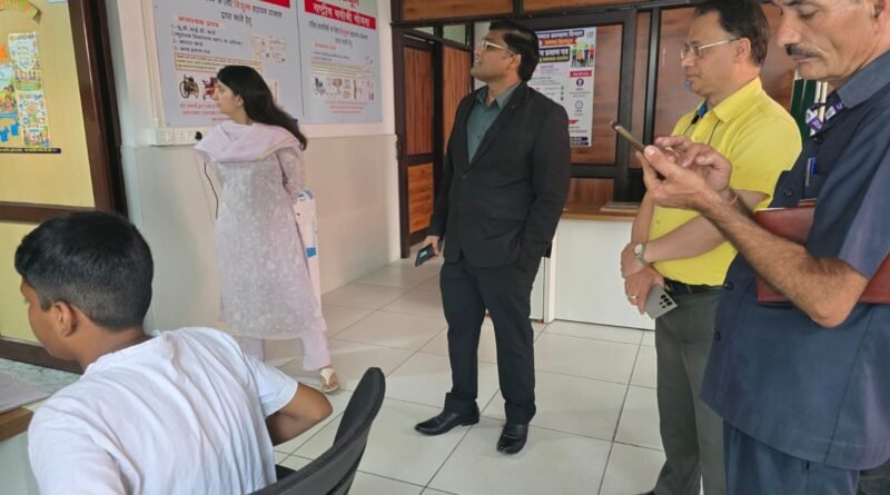 सचिव समाज कल्याण डॉ श्रीधर बाबू अद्वांकी ने समाज कल्याण विभाग द्वारा संचालित जिला दिव्यांग एवं पुनर्वास केंद्र (डीडीआरसी), गांधी शताब्दी जिला चिकित्सालय, देहरादून का किया निरीक्षण