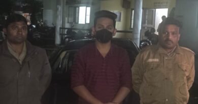 हुडदंग करने वाले 01 युवक को पुलिस ने लिया हिरासत में