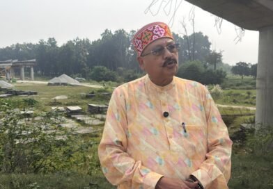 महाराज ने भारत-नेपाल सीमा पर बन रहे ड्राई पोर्ट सहित चार लेन सड़क का किया निरीक्षण